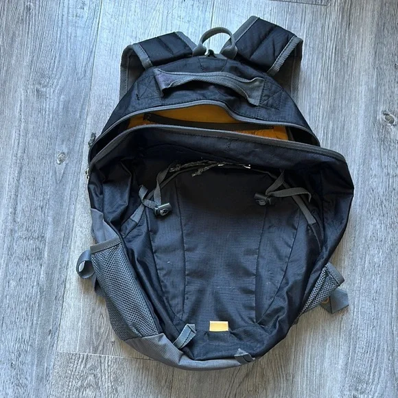 Outdoor Products Black Backpack Ergonomic Daypack One Size - Picture 3 of 5